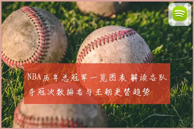 NBA历年总冠军一览图表 解读各队夺冠次数排名与王朝更替趋势